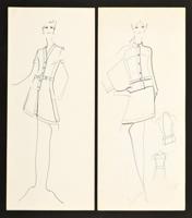 2 Karl Lagerfeld Fashion Drawings - Sold for $1,375 on 12-09-2021 (Lot 51).jpg